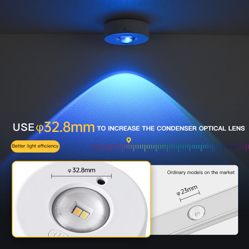 Set 6 Lampi LED RGB cu Telecomanda