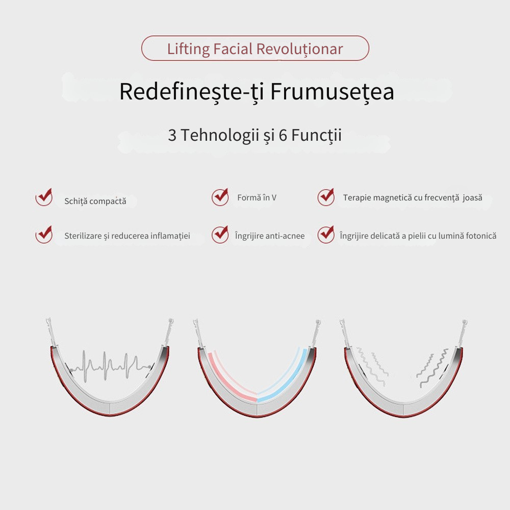 Aparat de Lifting Facial 6 in 1