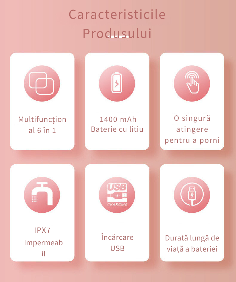 Epilator Electric 6 in 1