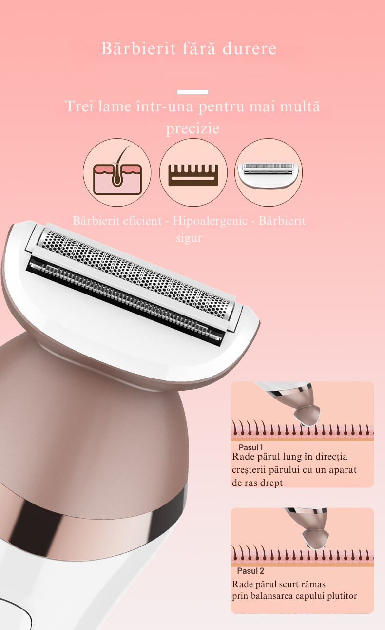 Epilator Electric 6 in 1